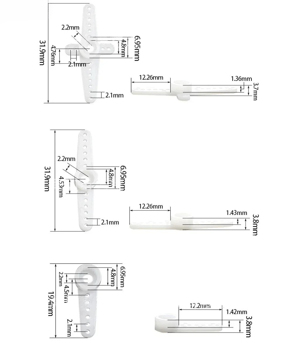4PCS 9g SG92R Micro Servo Plas - Rc Helicopter Mini recension och pris