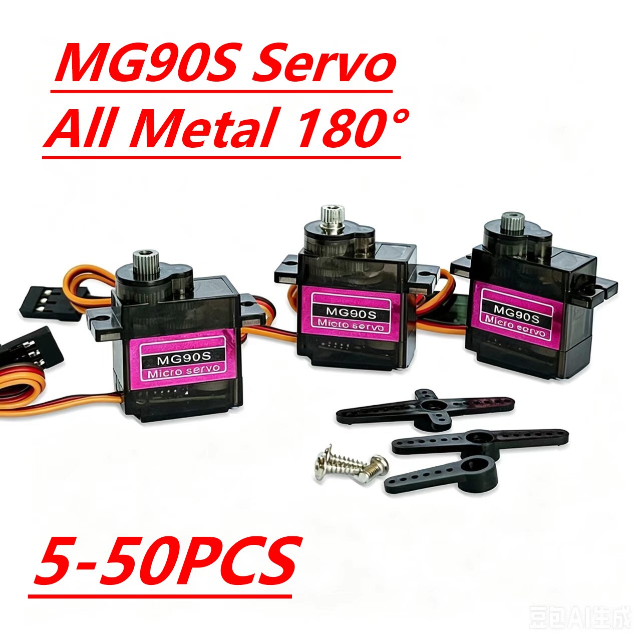 MG90S Servo 5/10/20/40Pcs All  - Rc Helicopter Servo recension och pris